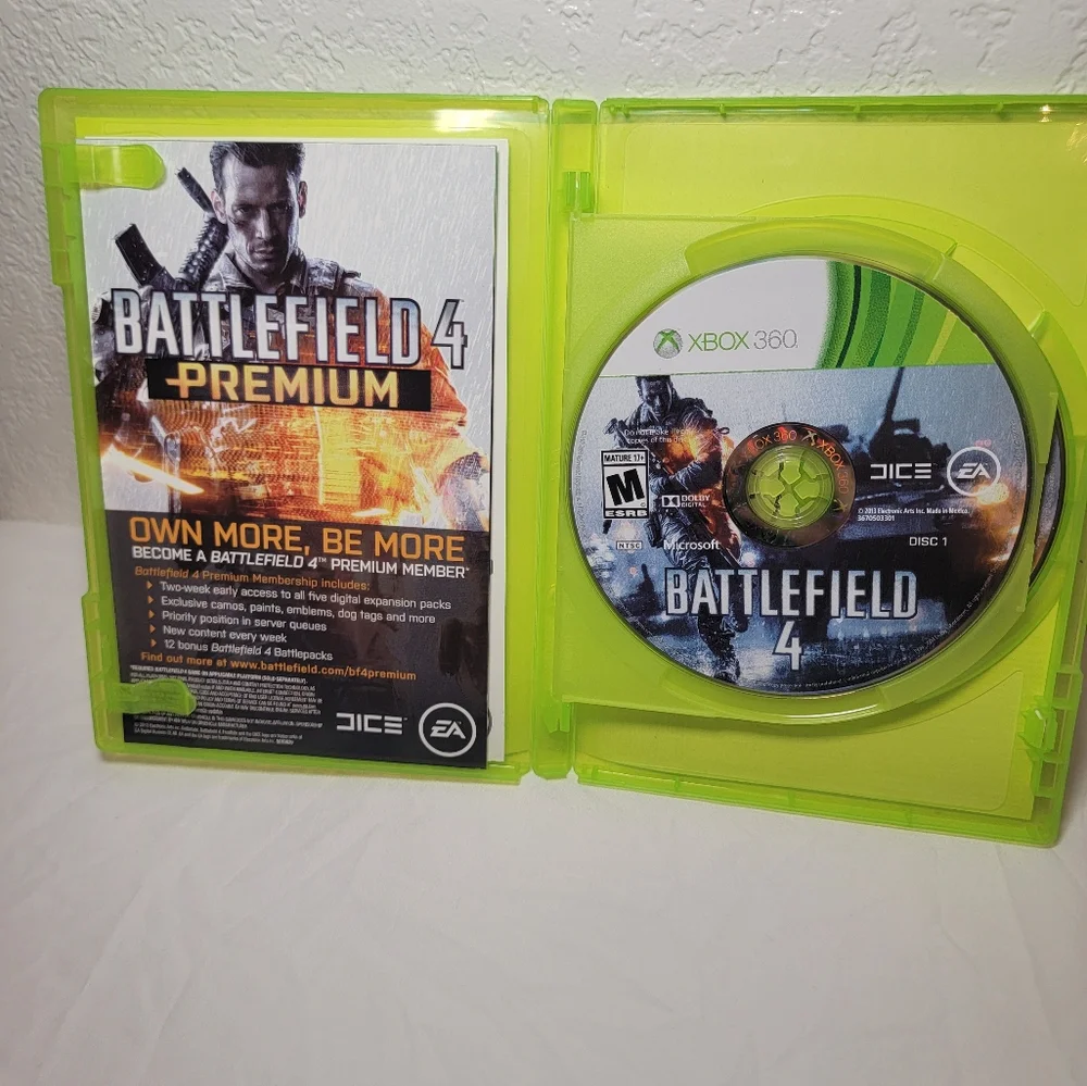 Battlefield 4 (Microsoft Xbox 360, 2013) TESTED